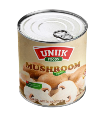 Plump, tender, and organically grown — Uniik Foods Mushrooms in Brine are your go-to pantry essential for quick, flavourful cooking. Packed in natural brine with no preservatives and no artificial colours, they're ready straight from the can for soups, stews, stir-fries, and more. Clean ingredients, rich taste, effortless convenience.