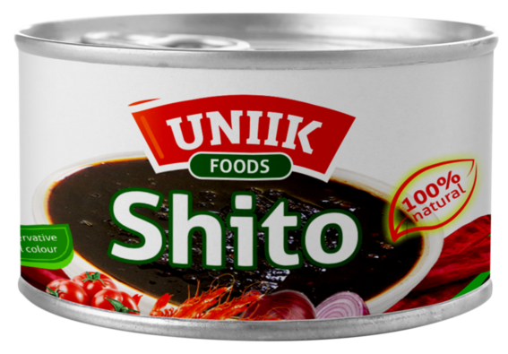 Experience the bold, smoky soul of Ghanaian cuisine in every spoonful. Uniik Foods Shito is Ghana's iconic black pepper sauce — slow-cooked from a rich blend of chilli pepper, dried fish, shrimp, onions, tomatoes, and aromatic spices, crafted with 100% natural ingredients, no preservatives, and no artificial colours.
